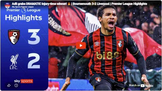 2025-2026 14 Bournemouth 3-2 Gobshites (Saturday 24th January 2026)