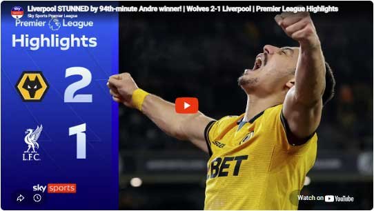 2025-2026 16 Wolverhampton Wanderers 2-1 Gobshites (Tuesday 3rd March 2026)