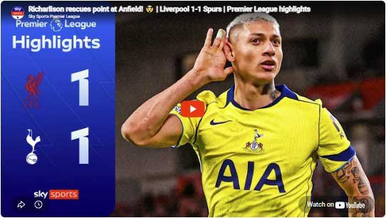 2025-2026 18 Gobshites 1-1 Tottenham Hotspur (Wednesday 15th March 2026)