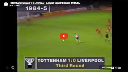 Golden Oldies 10 Tottenham Hotspur 1-0 Gobshites Wednesday 31st October 1984