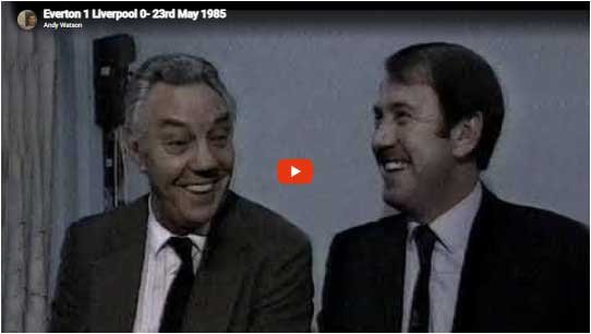 Golden Oldies 13 Everton 1-0 Gobshites Thursday 23rd May 1985