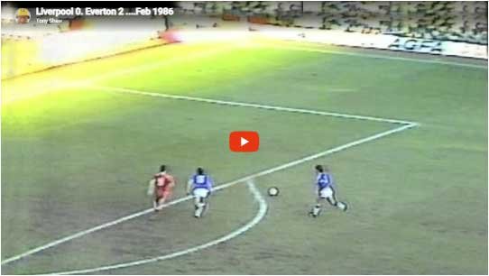 Golden Oldies 14 Gobshites 0-2 Everton Saturday 22nd February 1986