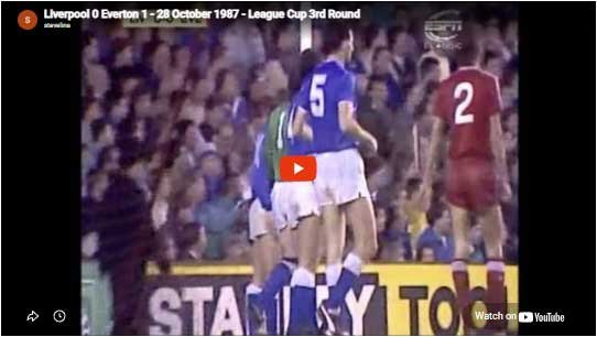 Golden Oldies 17 Gobshites 0-1 Everton Wednesday 28th October 1987