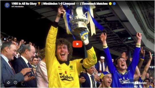 Golden Oldies 19 Wimbledon 1-0 Gobshites Saturday 14th May 1988