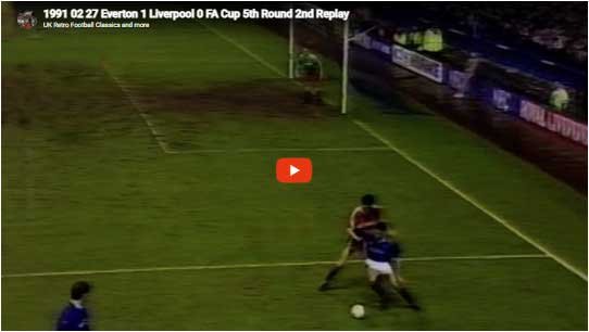 Golden Oldies 23 Everton 1-0 Gobshites Wednesday 27th February 1991