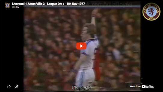 Golden Oldies 4 Gobshites 1-2 Aston Villa Saturday 5th November 1977