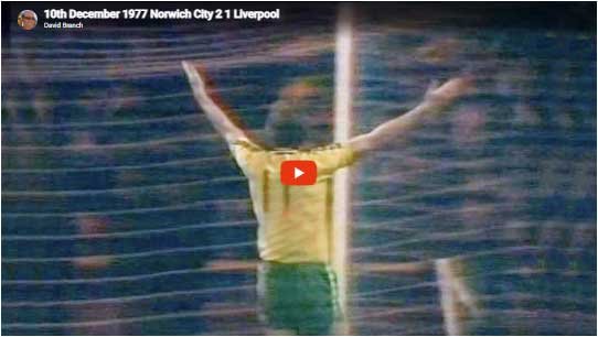 Golden Oldies 5 Norwich City 2-1 Gobshites Saturday 10th December 1977